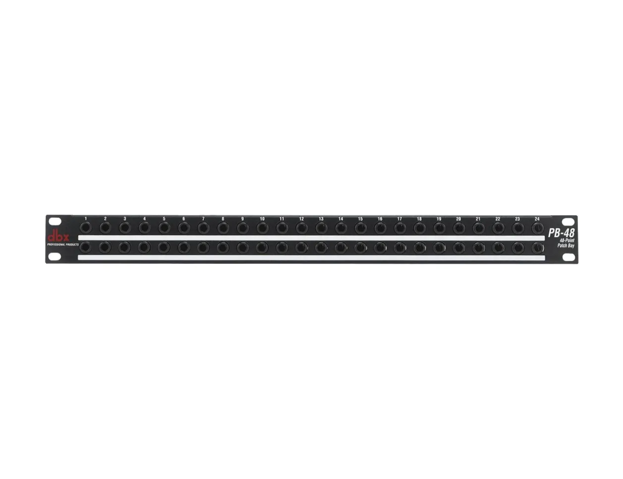 dbx PB-48 48-Point 1/4" TRS Balanced Patchbay