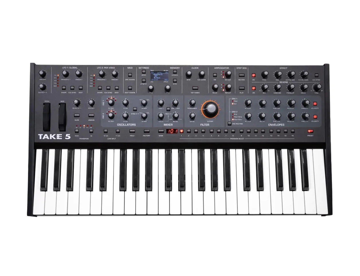 Sequential Take 5 Analog Polysynth
