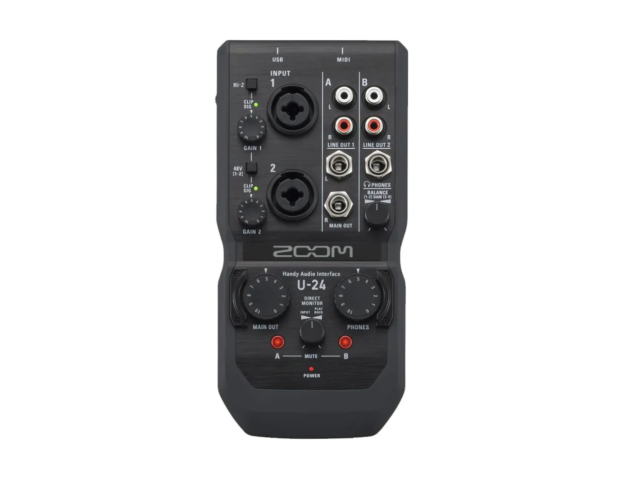 Zoom U-24 Handy Audio Interface