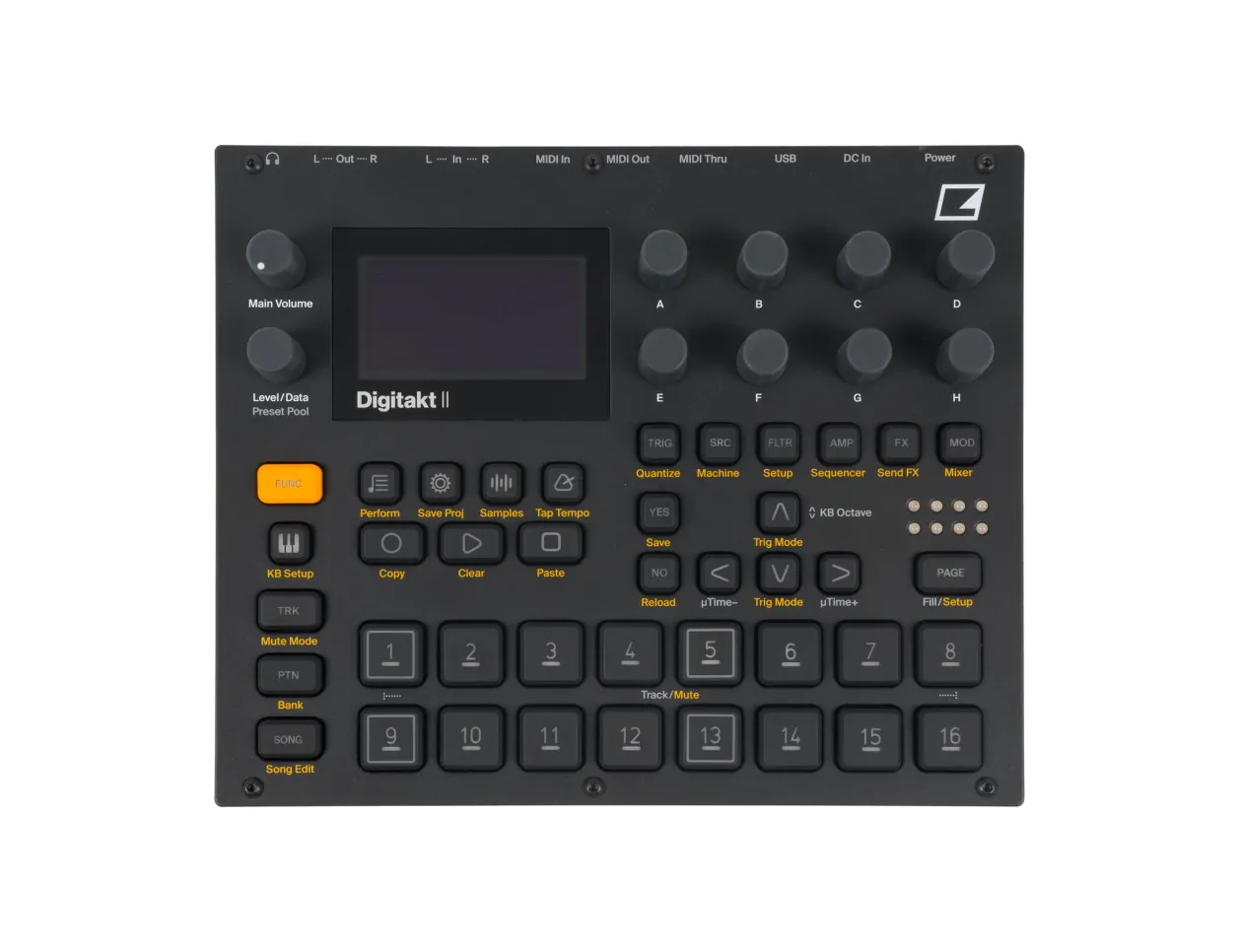 Elektron Digitakt II 16-Track Digital Drum Computer + Sampler