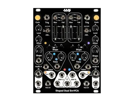 4MS Dual Shaped EnvVCA Dual Envelope + VCA 4MS Dual Shaped EnvVCA Dual Envelope + VCA