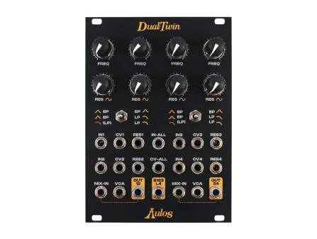 Aulos DualTwin Quad State Variable Filter Aulos DualTwin Quad State Variable Filter