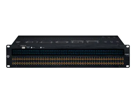 Black Lion PBR TT LIT Patchbay with LED Display Black Lion PBR TT LIT Patchbay with LED Display