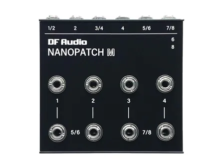 DF Audio Nanopatch M Desktop Patchbay DF Audio Nanopatch M Desktop Patchbay