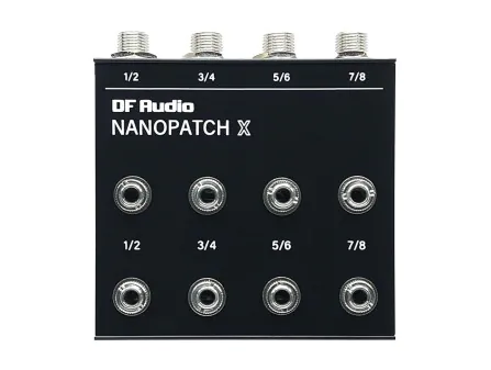 DF Audio Nanopatch X Desktop Patchbay DF Audio Nanopatch X Desktop Patchbay