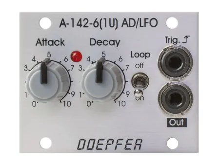 Doepfer A-142-6 1U AD Envelope Generator / LFO Doepfer A-142-6 1U AD Envelope Generator / LFO