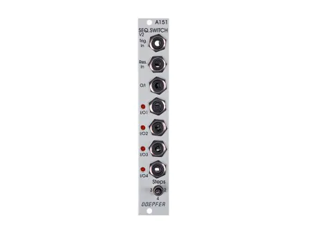 Doepfer A-151 Quad Sequential Switch Doepfer A-151 Quad Sequential Switch