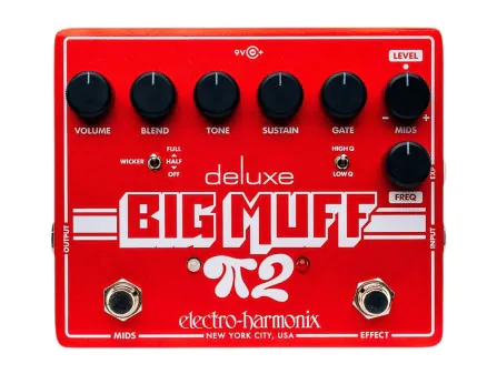 EHX Deluxe Big Muff Pi 2 Fuzz/Distortion Pedal EHX Deluxe Big Muff Pi 2 Fuzz/Distortion Pedal