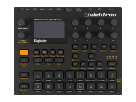Elektron Digitakt 8-Voice Digital Drum Computer + Sampler [USED]