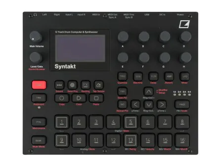 Elektron Syntakt 12-Voice Drum Computer and Synthesizer [USED]