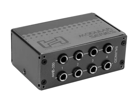 Hosa MHB-350 8-Point 1/4" TRS Patch Bay Hosa MHB-350 8-Point 1/4" TRS Patch Bay
