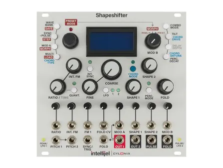 Intellijel Designs Cylonix Shapeshifter Complex Wavetable VCO [USED]