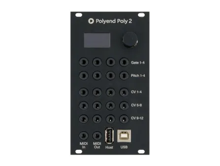 Poly 2 MIDI to CV Converter Poly 2 MIDI to CV Converter