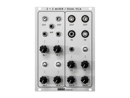 Random Source Serge 2+2 Mixer Dual VCA Random Source Serge 2+2 Mixer Dual VCA