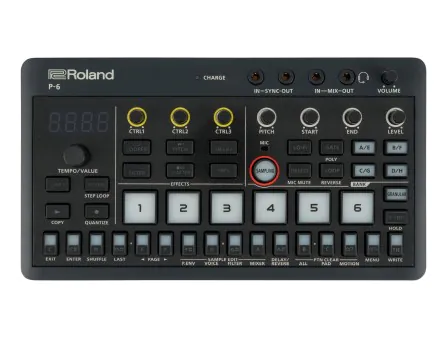 Roland AIRA Compact P-6 Creative Sampler [USED]