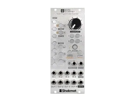 Shakmat Bard Quartet Four-Channel Quantizer Shakmat Bard Quartet Four-Channel Quantizer