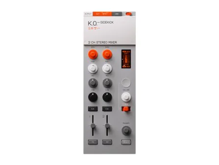 EP-136 K.O. Sidekick 2-Channel Stereo Mixer + FX