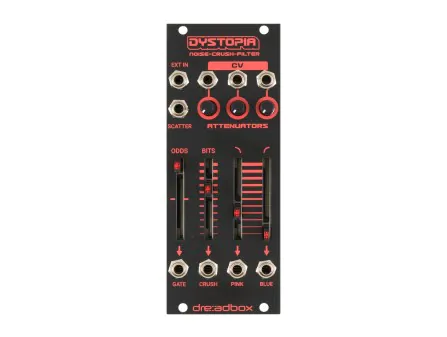 Dreadbox Dystopia Noise Bitcrush Filter Dreadbox Dystopia Noise Bitcrush Filter