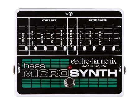 Bass Microsynth Synthesizer Pedal Bass Microsynth Synthesizer Pedal