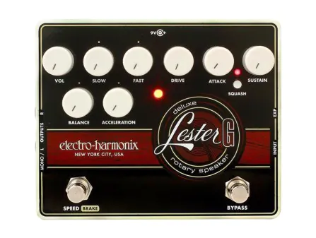Lester G Deluxe Rotary Effect Pedal Lester G Deluxe Rotary Effect Pedal
