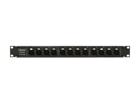 Hosa PDR-369 12-Point XLR Patch Bay Hosa PDR-369 12-Point XLR Patch Bay