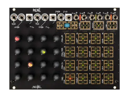 Make Noise Rene 2018 3D Cartesian Sequencer Eurorack Module René 2 Rene 2 Rene 2018 René 2018 Make Noise Rene 2018 3D Cartesian Sequencer Eurorack Module René 2 Rene 2 Rene 2018 René 2018