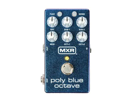 MXR M306 Poly Blue Octave Pedal MXR M306 Poly Blue Octave Pedal