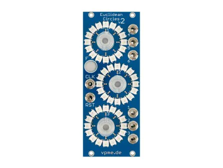 vpme.de Euclidean Circles V2 Trigger Sequencer [USED]