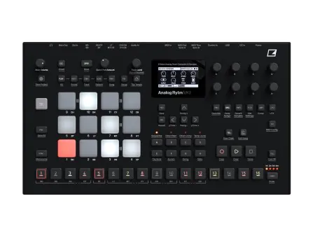 Analog Rytm MKII 8 Voice Drum Computer + Sampler (Black)